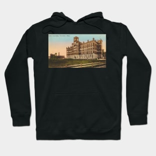 1907 Clark University Vintage Postcard - Worcester, Massachusetts Hoodie